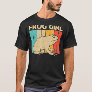 Cute Frog for Girls Mamma Toad Catcher sällskapsdj T Shirt