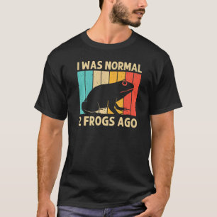 Cute Frog För manar Women Frog Toad Animal Tadpole T Shirt
