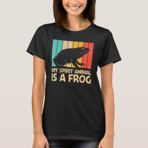 Cute Frog För manar Women Frog Toad Animal Tadpole T Shirt