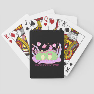 Cute Frog - Frogever Kärlek Casinokort