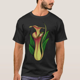 Cute Frog Inside Nepenthes CarnivorPlant Botan T Shirt