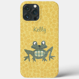Cute Frog iPhone 13 Fodral