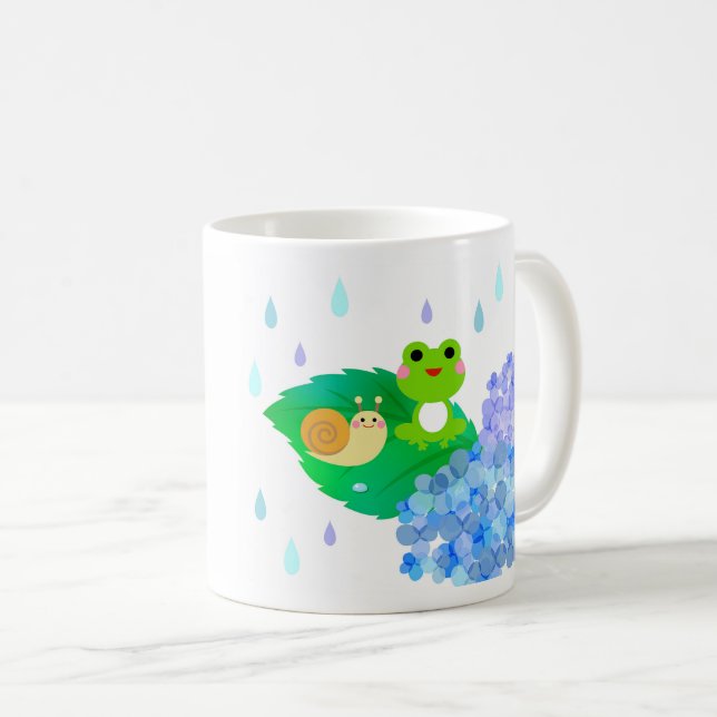 Cute Frog Kaffemugg (Framsida höger)