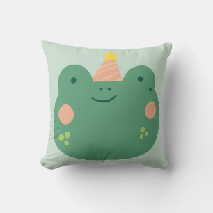Cute Frog Kids Nursery Kudde