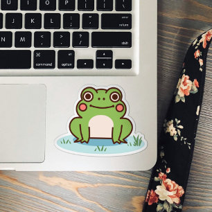 Cute Frog Klistermärken