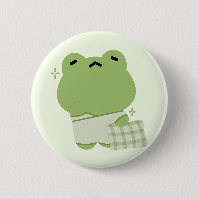 Cute Frog Knapp (Framsida)