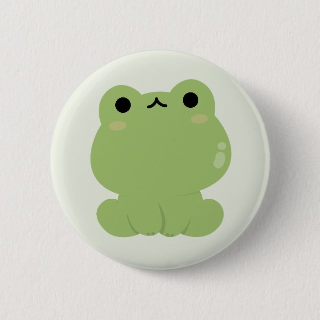 Cute Frog Knapp (Framsida)
