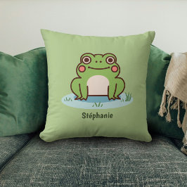 Cute Frog Kudde