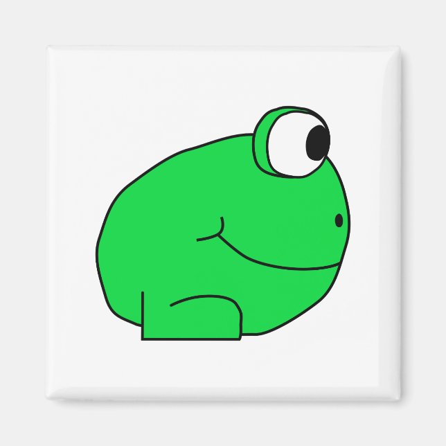 Cute Frog. Magnet (Framsidan)