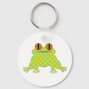 Cute Frog Nyckelring