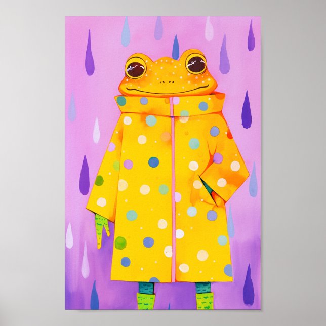 Cute Frog Poster (Framsidan)