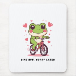 Cute Frog Riding Bicycle | Funny Frog Lover Gift Musmatta