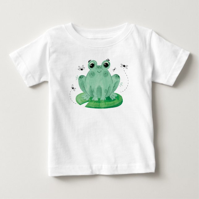 Cute Frog Shirt T (Framsida)