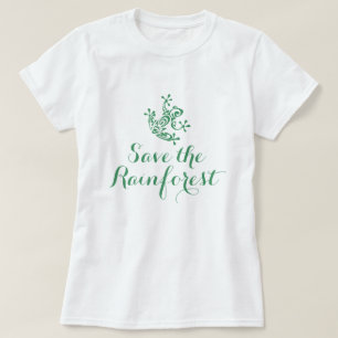 Cute Frog Spara i regnskogen T Shirt