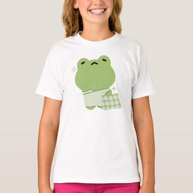 Cute Frog T Shirt (Framsida)