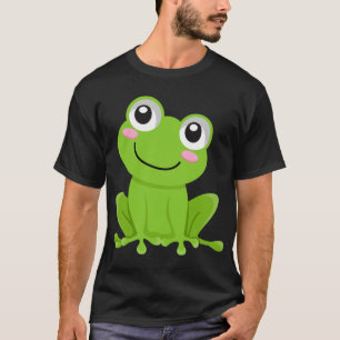 Cute Frog Tapet Long T Shirt