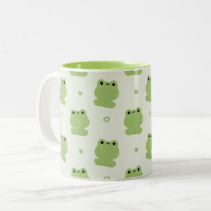 Cute Frog Två-Tonad Mugg