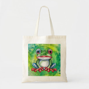 Cute Frog Tygkasse
