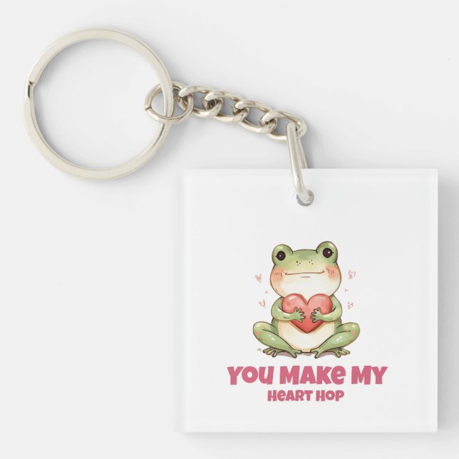 Cute Frog Valentine Tee (Framsidan)