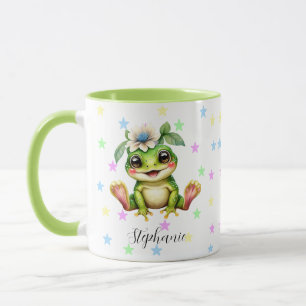 Cute Frog Whimsical Mugg