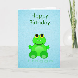 Cute Froggo Frog Kort