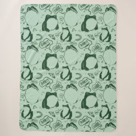 Cute Frogs Blanket - Ledsen Frogs - Vintage Japans
