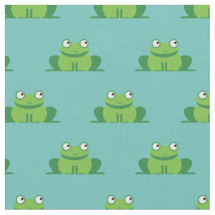 Cute Frogs Kids Baby Nursery Tyg
