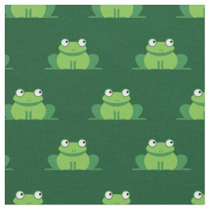 Cute Frogs Kids Baby Nursery Tyg