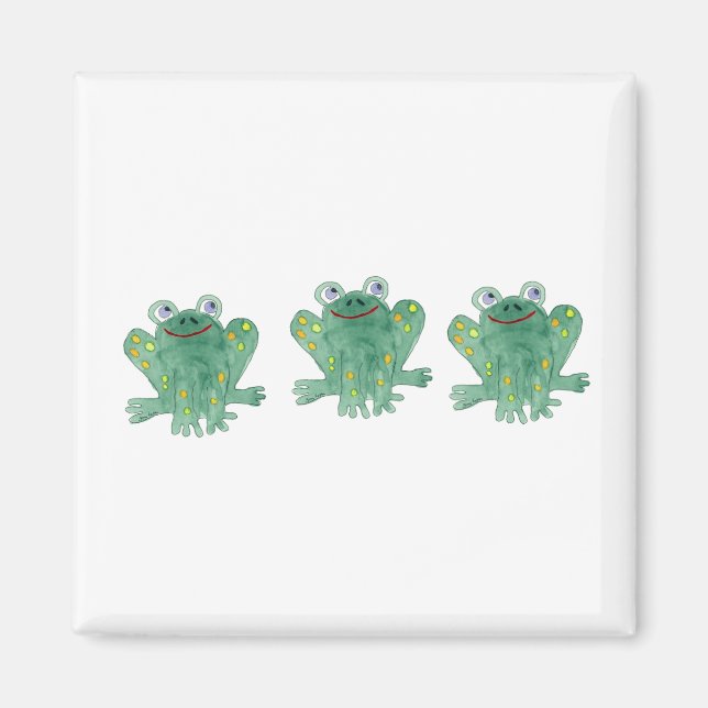Cute Frogs Magnet (Framsidan)