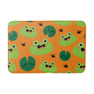 Cute Frogs och Lily Dynors badmat Badrumsmatta