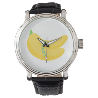 Cute Fruit Art / Tropical Food Aesthetic Armbandsur