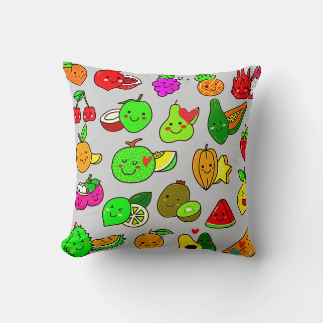 Cute Fruit! Kudde (Framsida)