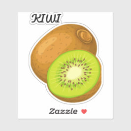 Cute Fruit Large 8 tum x 8 tum Anpassningsbar-klip Klistermärken