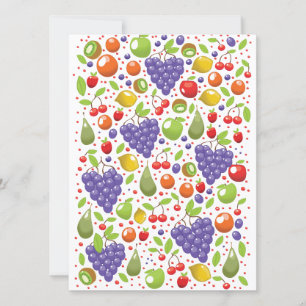 Cute Fruit mönster