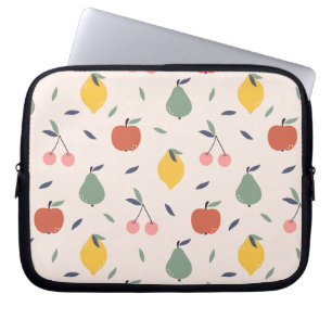 Cute Fruit Mönster Laptop Fodral