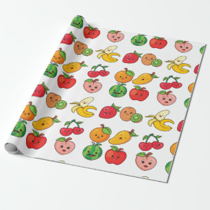 Cute Frukt Presentpapper
