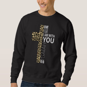 Cute fruktar inte Religiösa Christian Mamma Leopar Lång Ärmad Tröja