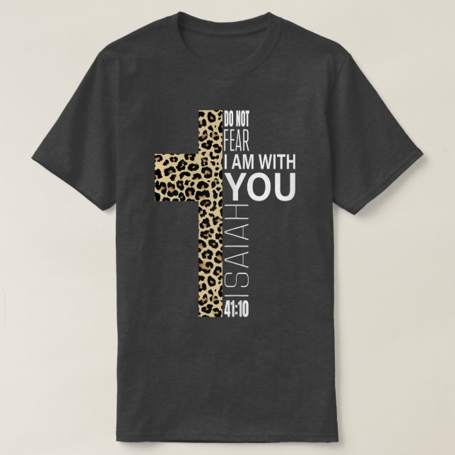 Cute fruktar inte Religiösa Christian Mamma Leopar T Shirt (Design framsida)