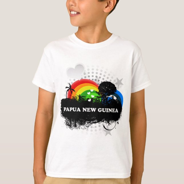 Cute Fruktiga Papua Nya Guinea T Shirt (Framsida)