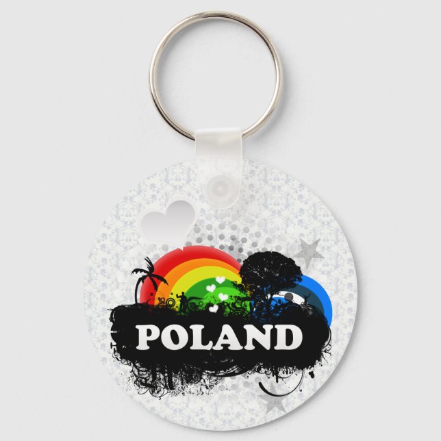 Cute Fruktigare Polen Nyckelring (Framsida)