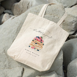 Cute Fruktpancake Watercolor, oavsett ålder Tygkasse