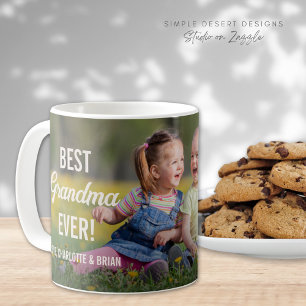 Cute Fullt Photo Best Grandma Coffee Mugg
