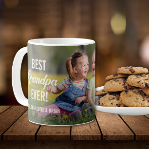 Cute Fullt Photo Best Grandpa Coffee Mugg