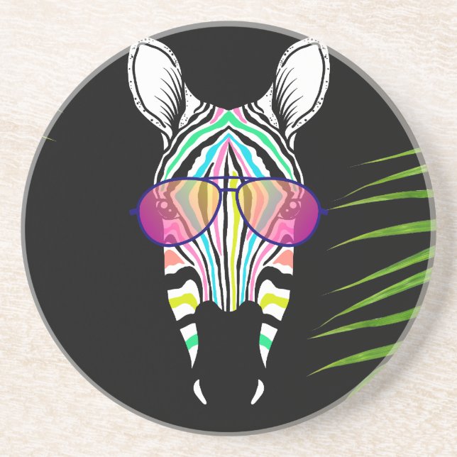 CUTE FUNKY ZEBRA UNDERLÄGG (Framsidan)