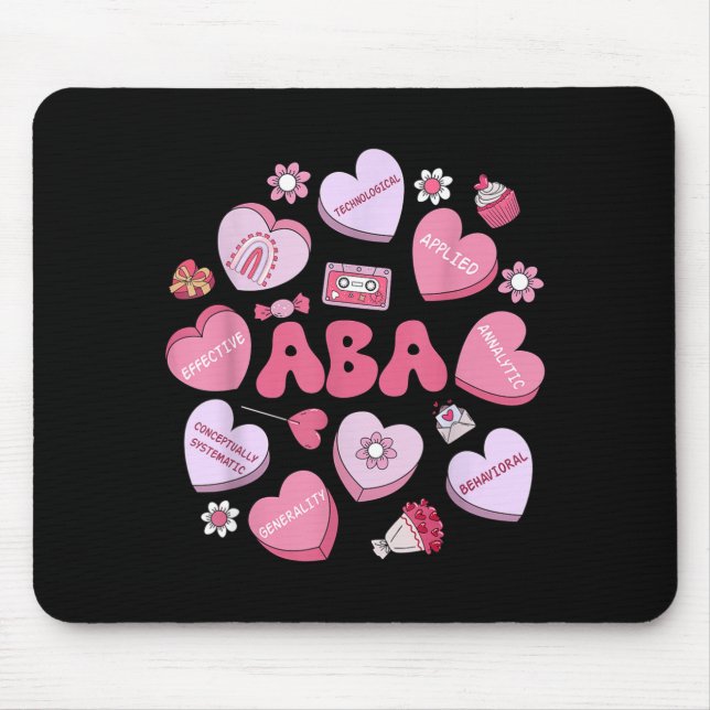 Cute Funny Aba Therapy Candy Heart Slp Behavior Va Musmatta (Framsidan)
