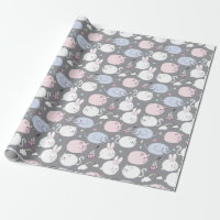 Cute Funny Animals Wrapping Papper