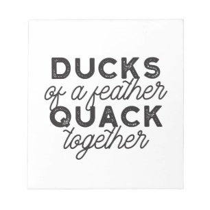 Cute Funny Anka Puns Quote II Anteckningsblock