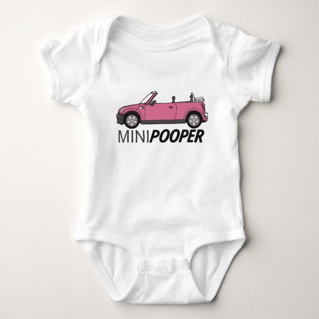 Cute & Funny Baby Bodykostym T Shirt (Framsida)