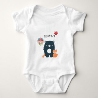 Cute Funny Baby Jersey Bodykostym | T Shirt