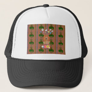 Cute Funny Baby Lejona Kung: Hakuna Matata Design Truckerkeps
